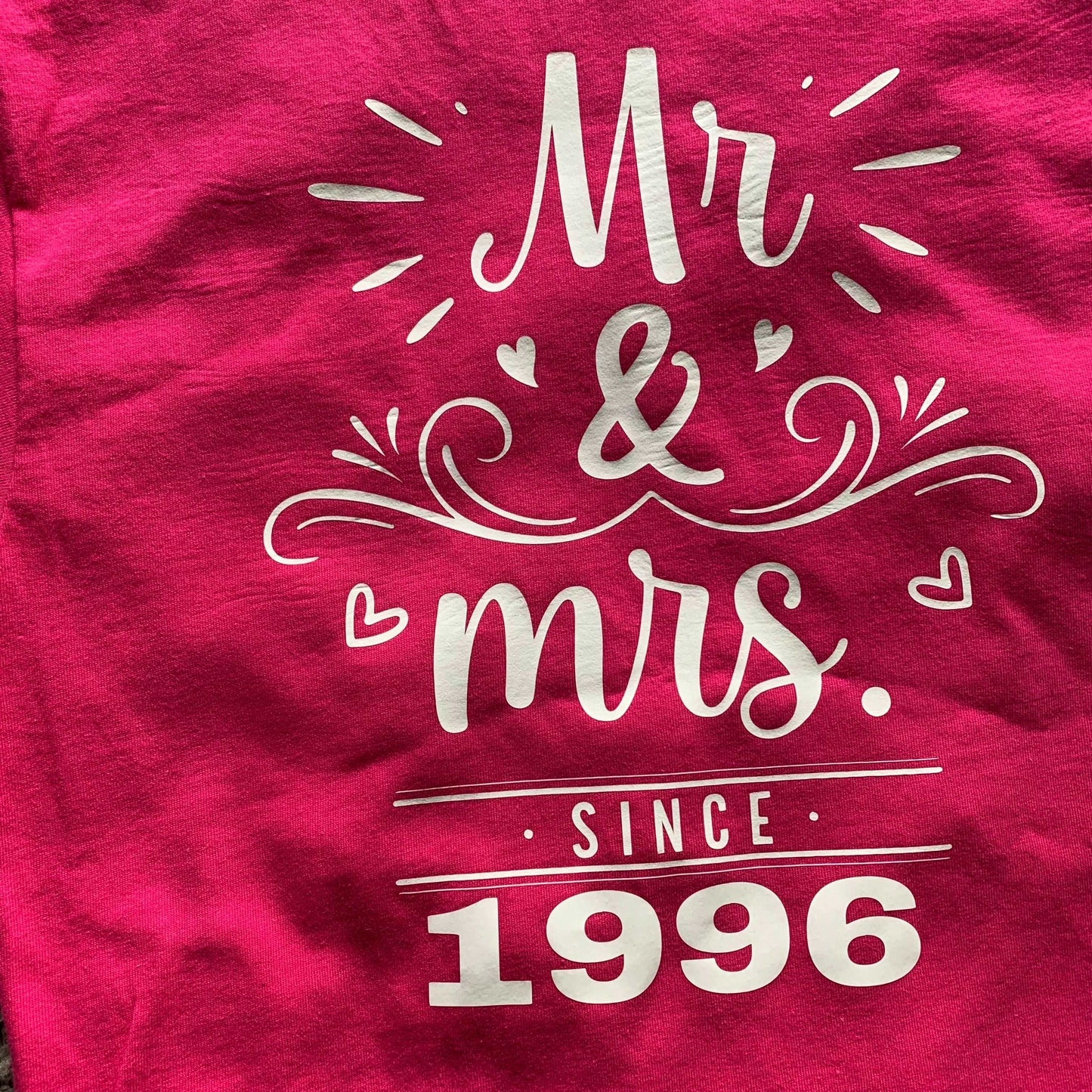 Mr & Mrs Since - Custom Shirt - Daisie Boutique