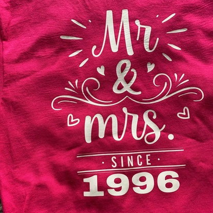 Mr & Mrs Since - Custom Shirt - Daisie Boutique