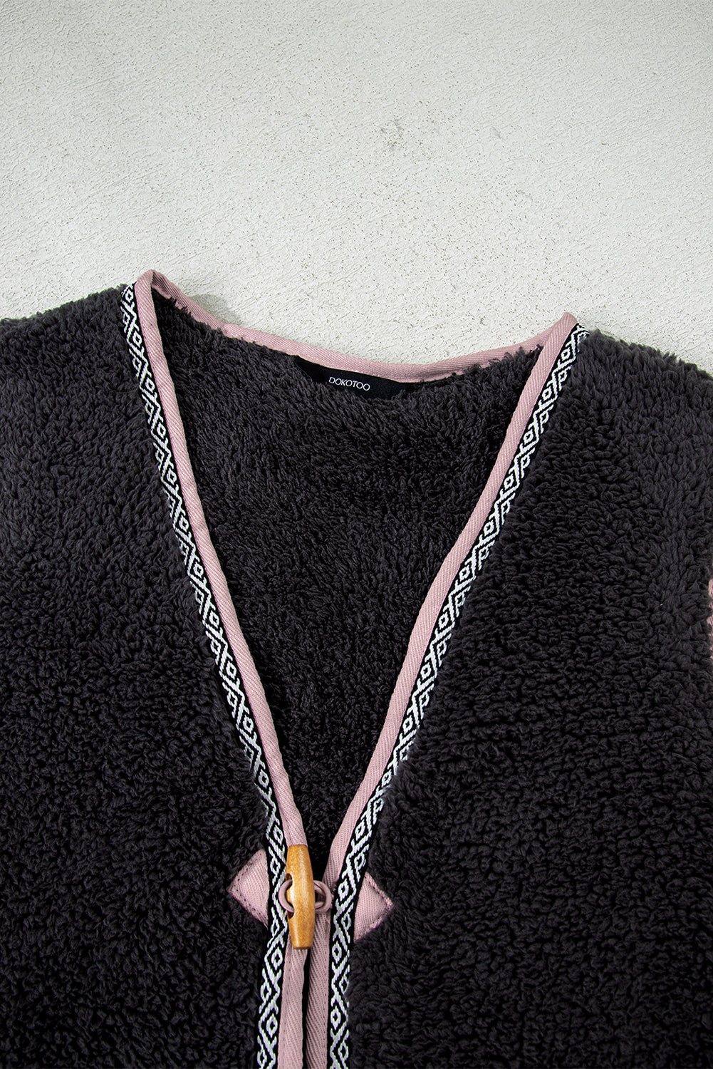 Sherpa Pocket Button Vest Dear-Lover Dropshipping