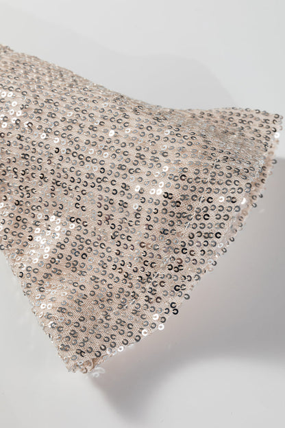 Sequin Drape Top Dear-Lover Dropshipping