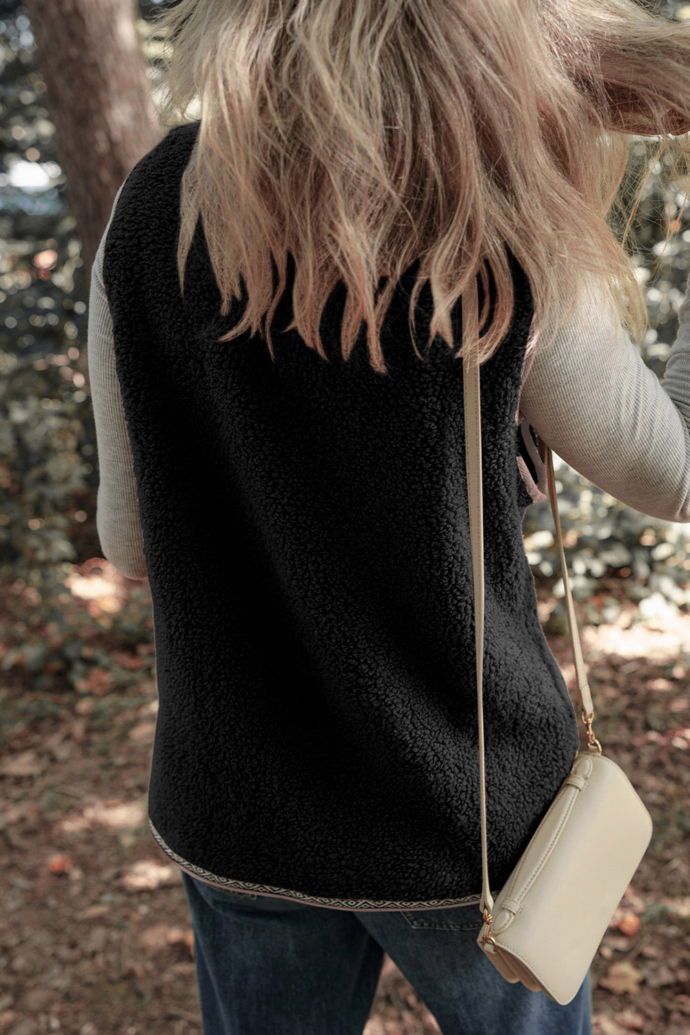 Sherpa Pocket Button Vest Dear-Lover Dropshipping