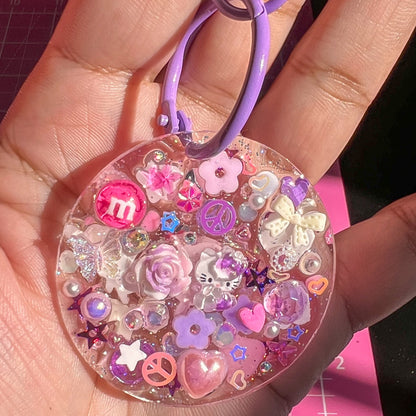 Cutie Junk Charm Keychain Daisie Boutique