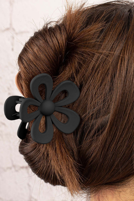 Daisy Flower Outline Hair Claw Clip Daisie Boutique