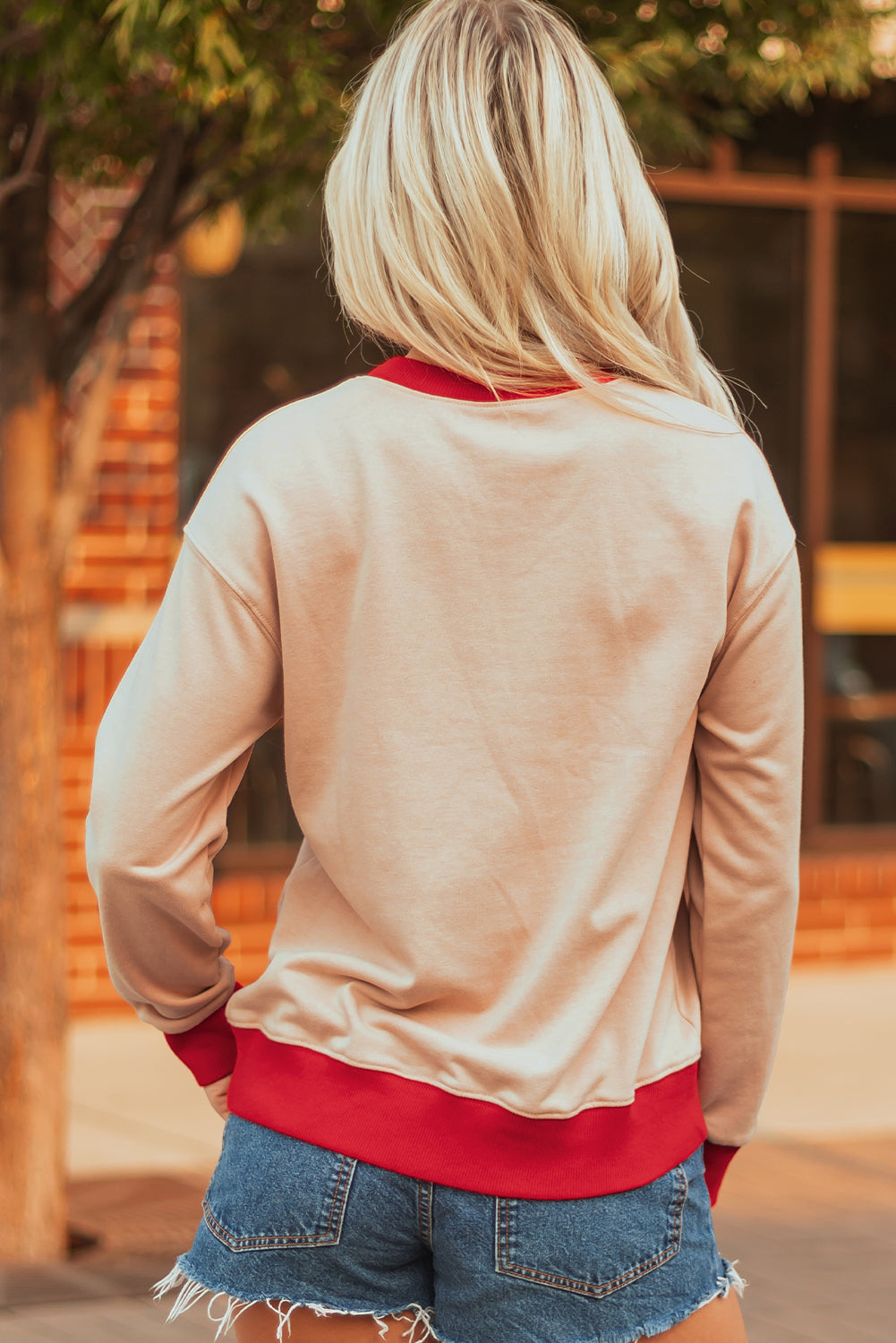 GAME DAY Graphic Varsity Oversized tee Dear-Lover Dropshipping