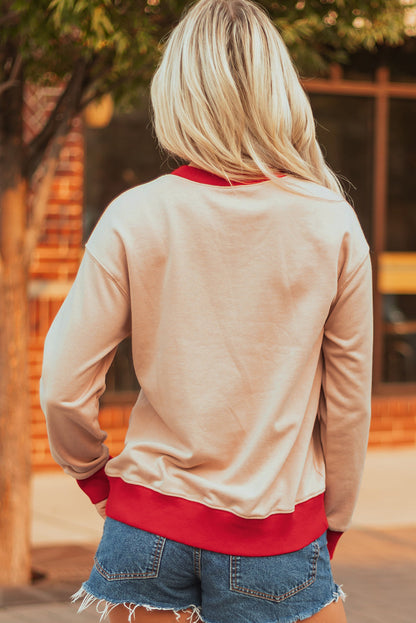 GAME DAY Graphic Varsity Oversized tee Dear-Lover Dropshipping