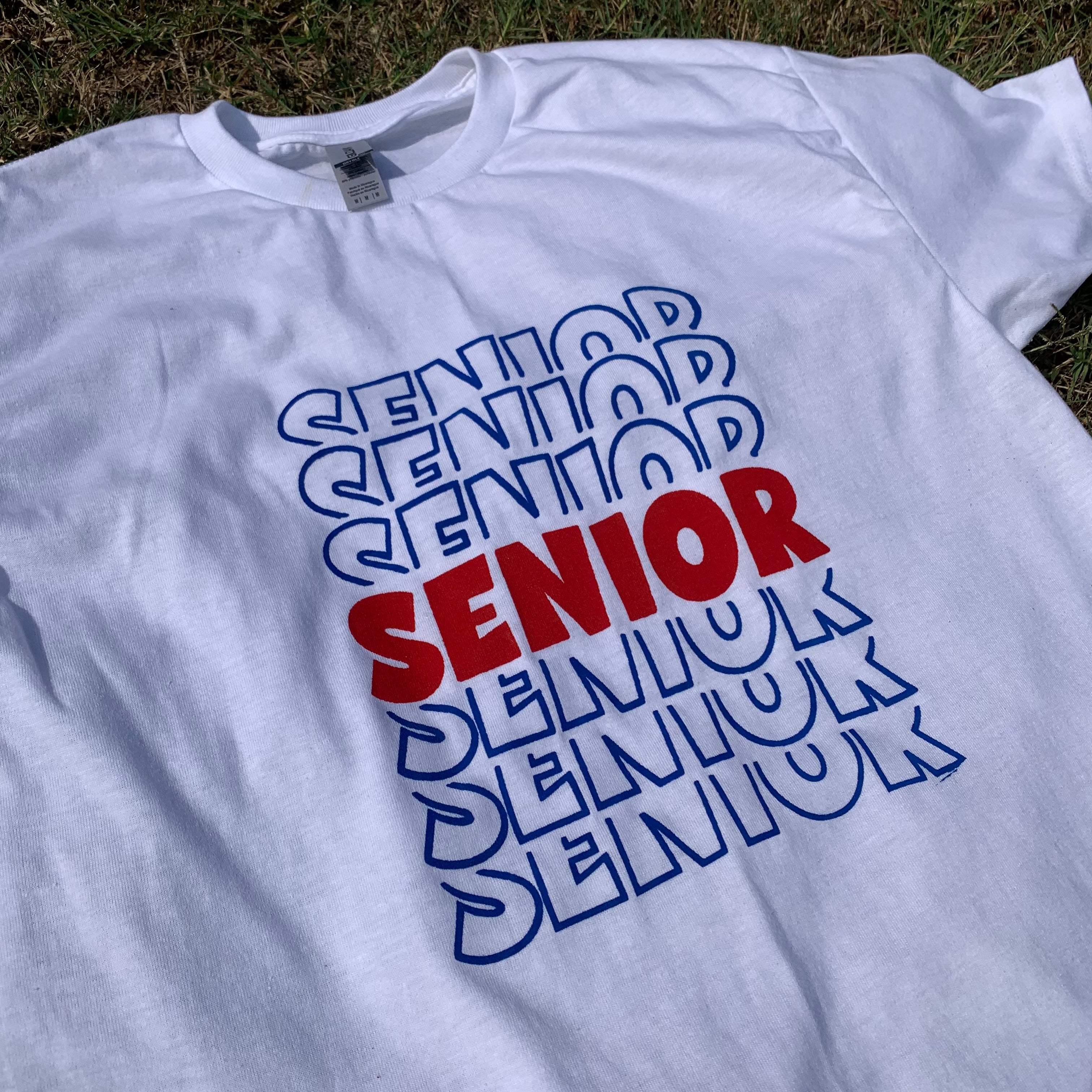 Senior SZN Cotton Customizable Unisex T-Shirts Daisie Boutique