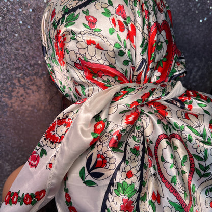 Paisley Print 35in Scarf Daisie Boutique