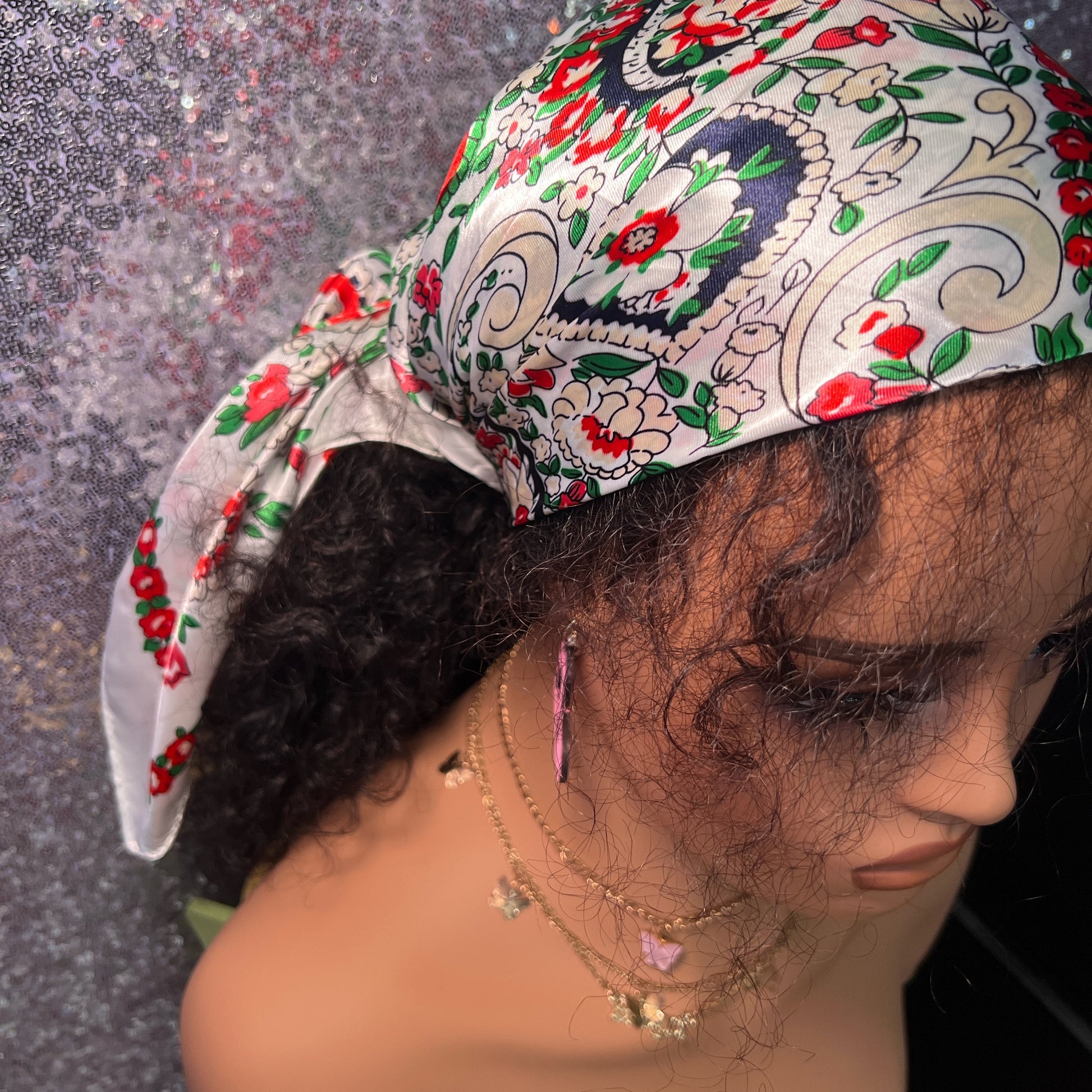 Paisley Print 35in Scarf Daisie Boutique