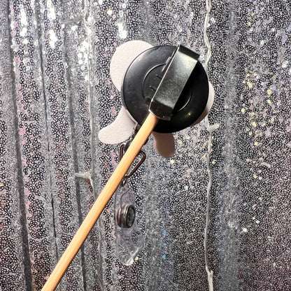 Blinged-Out Bow Badge Holder