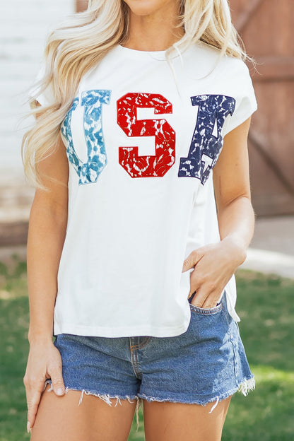 Daisie Boutique USA Graphic Comfy Tee REGULAR - Tops