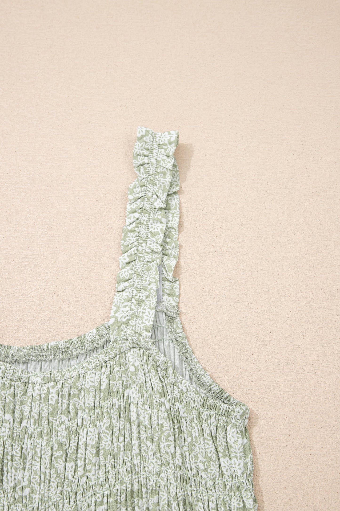 Square Neck Sleeveless Floral Jumpsuit Dear-Lover Dropshipping