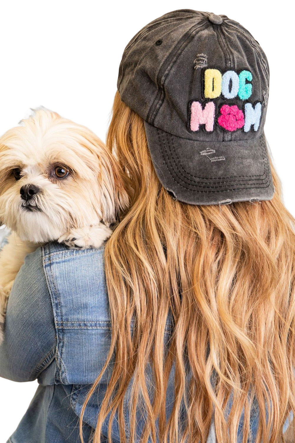 Black DOG MAMA Baseball Cap Daisie Boutique