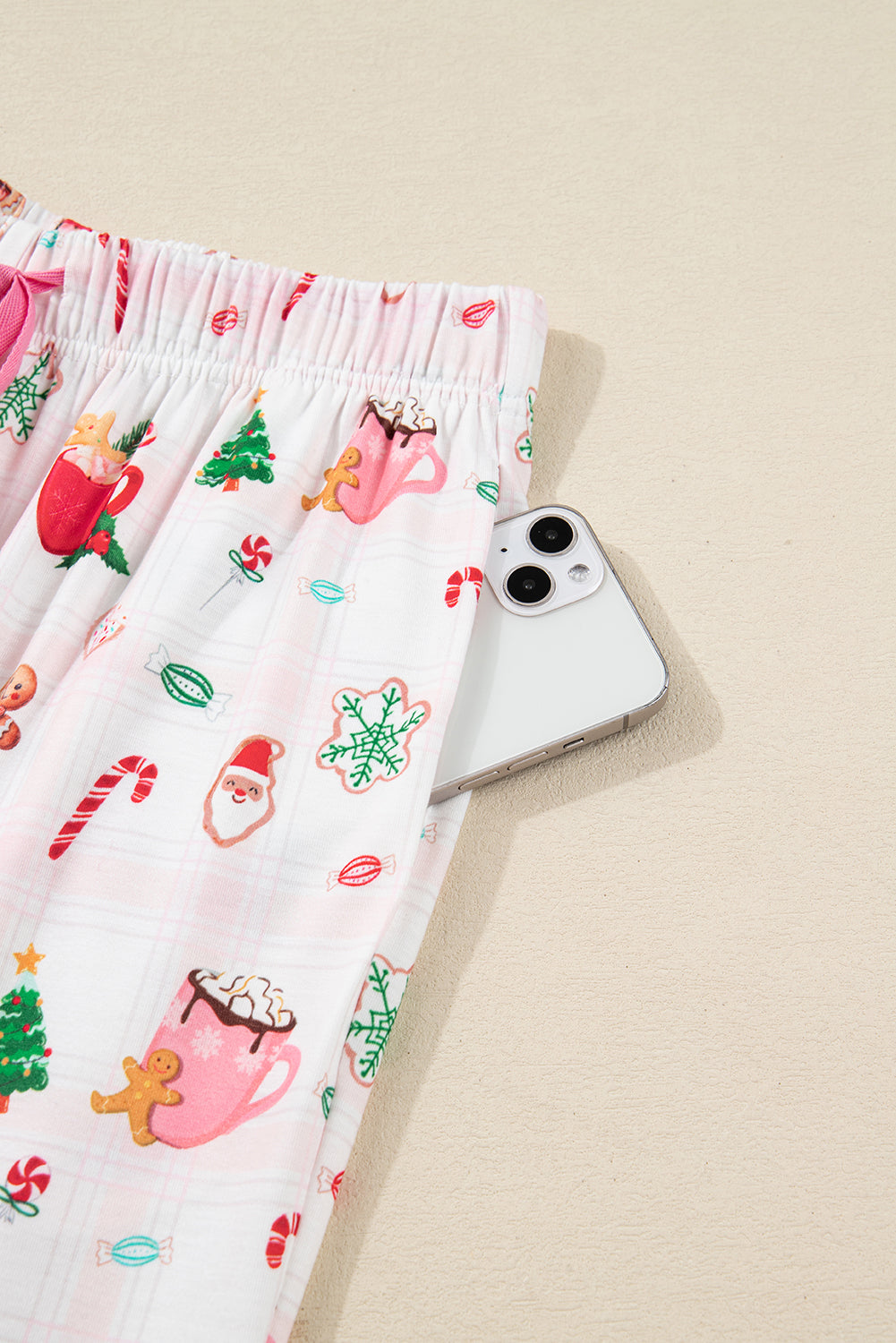 Holiday Print Short Sleeve 2pcs Pajama Set Dear-Lover Dropshipping