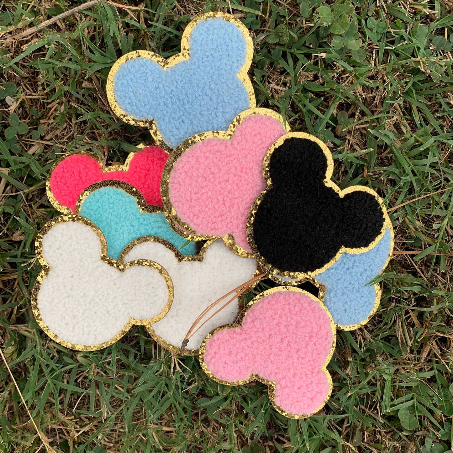 Mouse Ears Iron On Patch Daisie Boutique