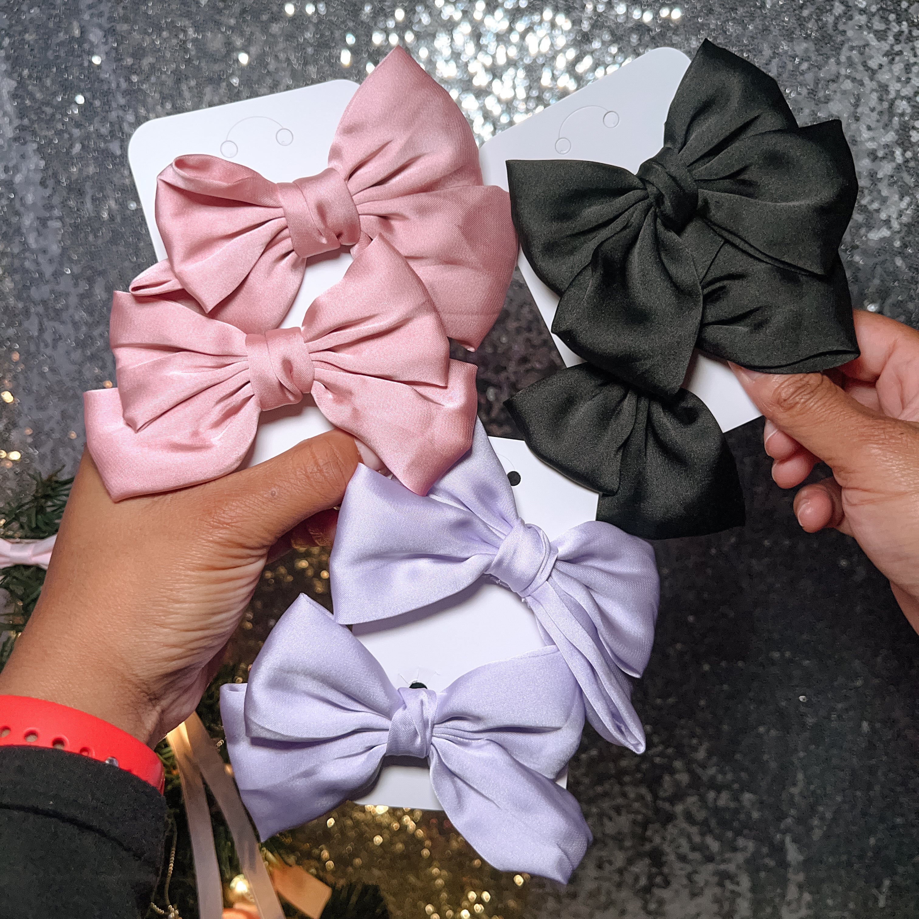 Giant Coquette Bow - Shoe Charm Set Daisie Boutique