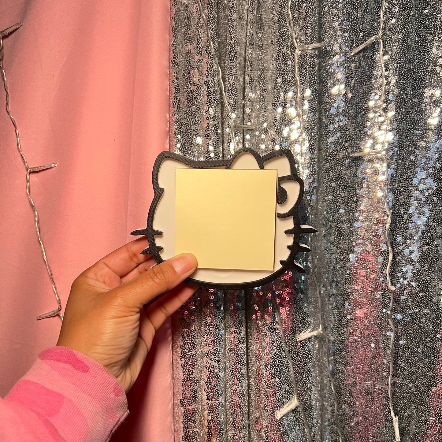 Cutie Kitty Sticky Notepad Holder Daisie Designs