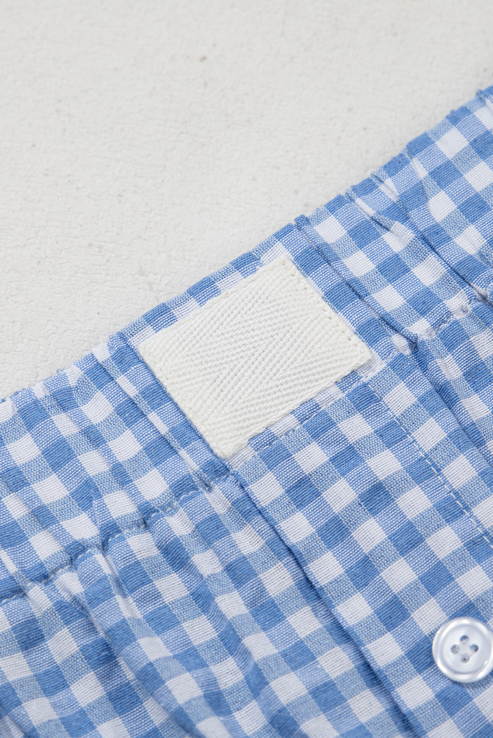 Gingham High Waist Shorts Dear-Lover Dropshipping