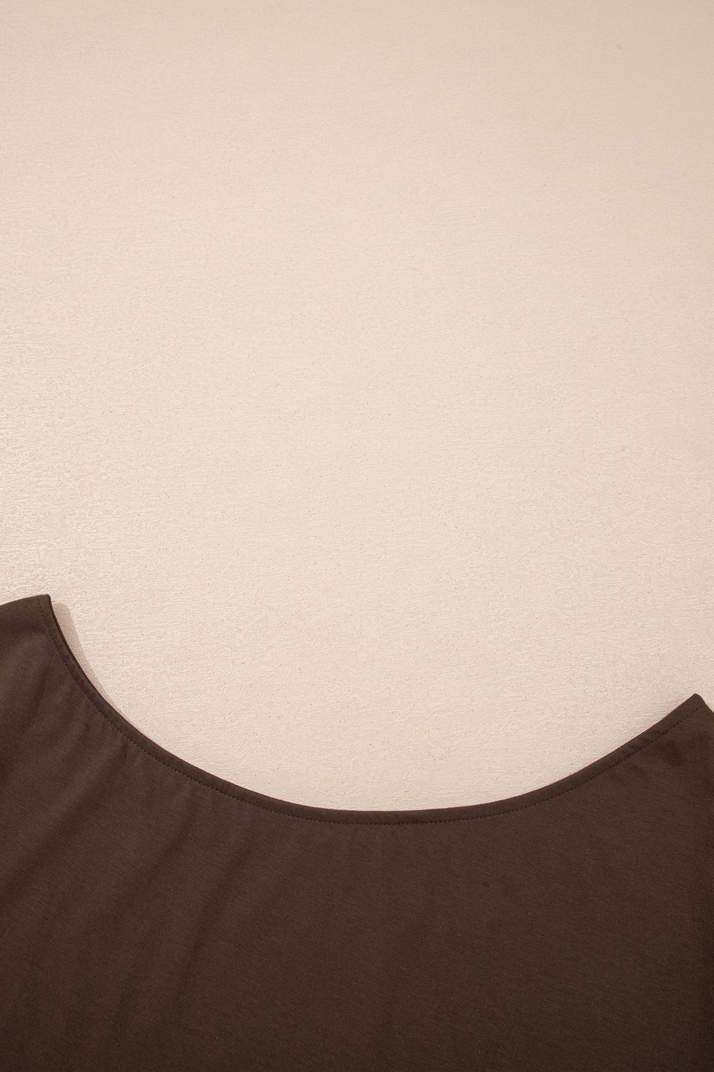 Plus Size Solid Color Asymmetric Neck Short Sleeve Blouse Dear-Lover Dropshipping