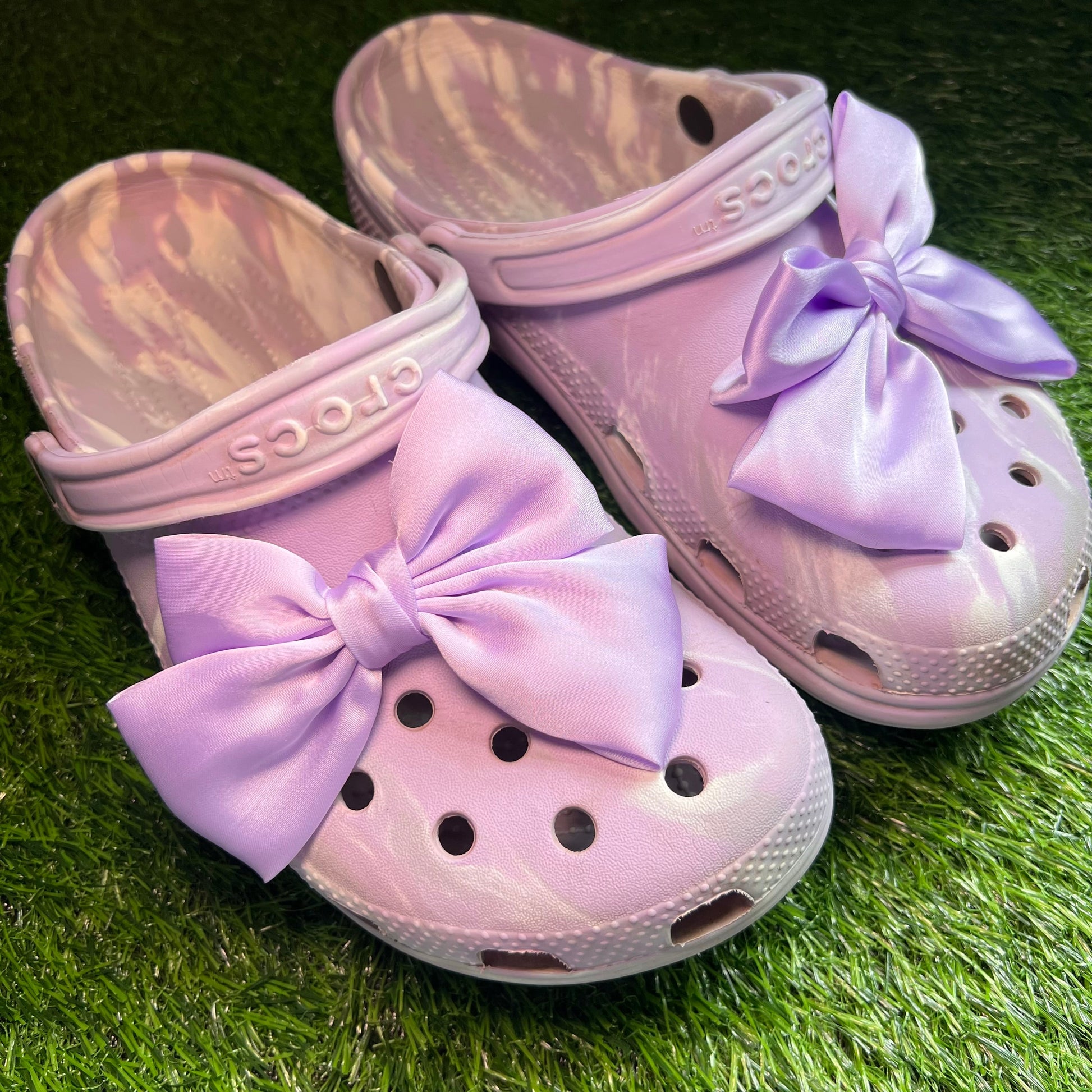 Giant Coquette Bow - Shoe Charm Set Daisie Boutique