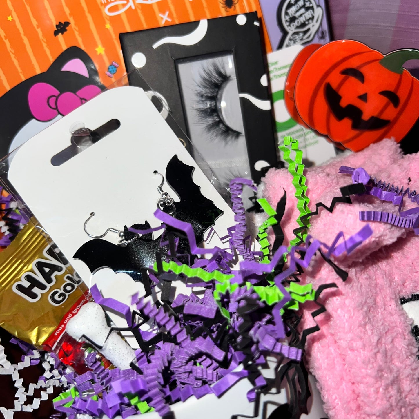 Cutie Kitty Halloween Boo Basket Daisie Boutique