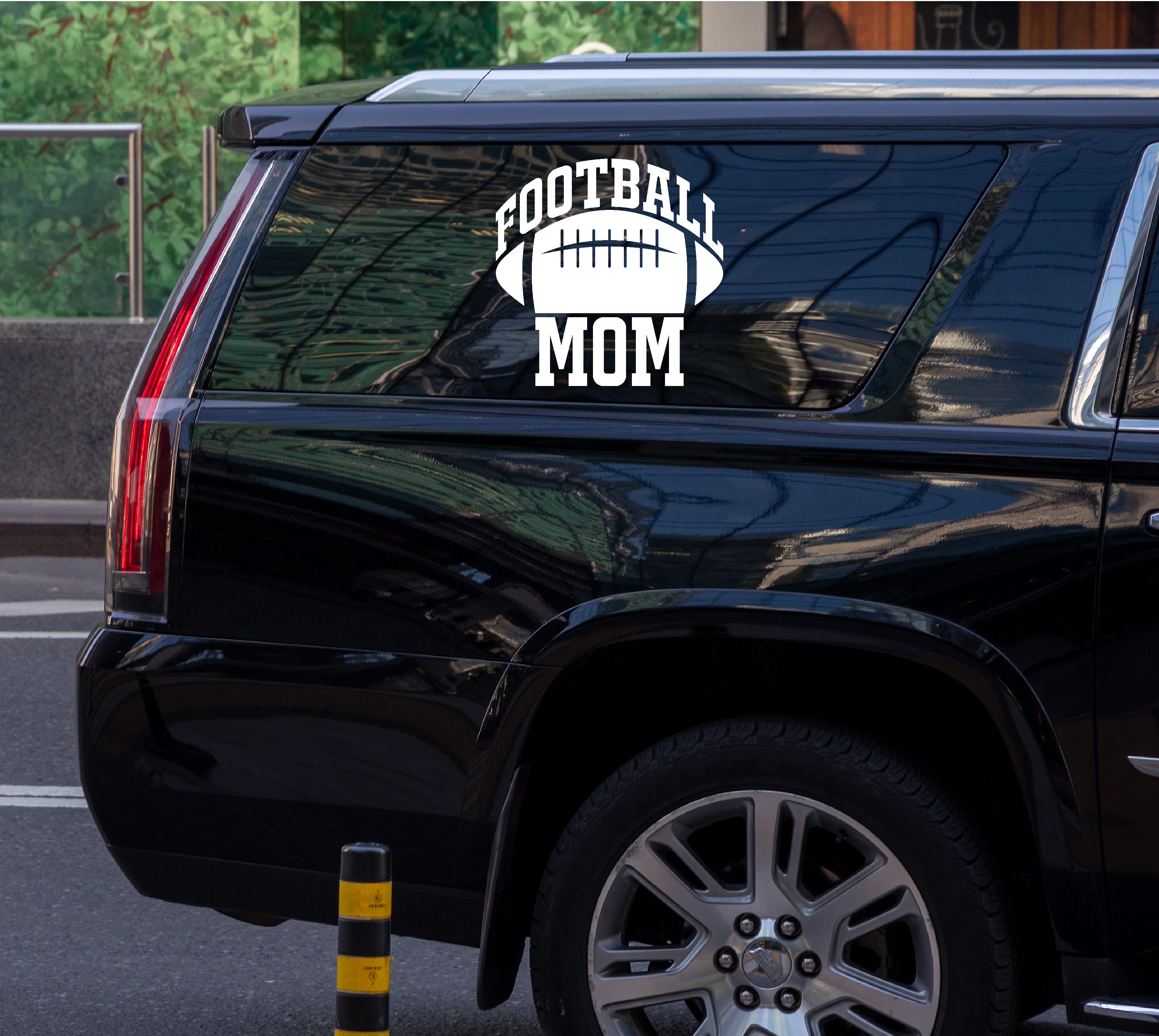 Sports Mom Car Window Sticker Daisie