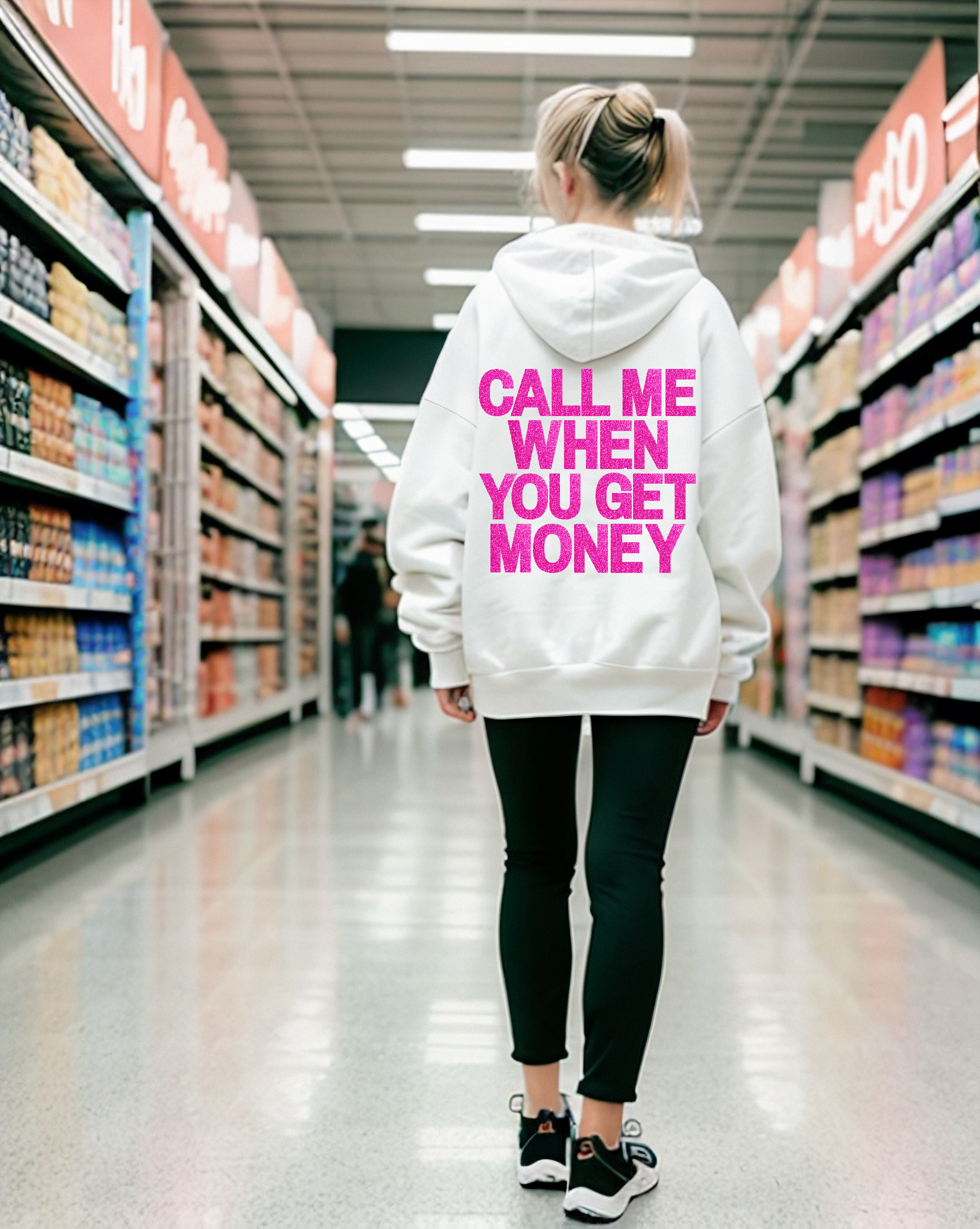 Call Me When You Get Money Hoodie Daisie Boutique
