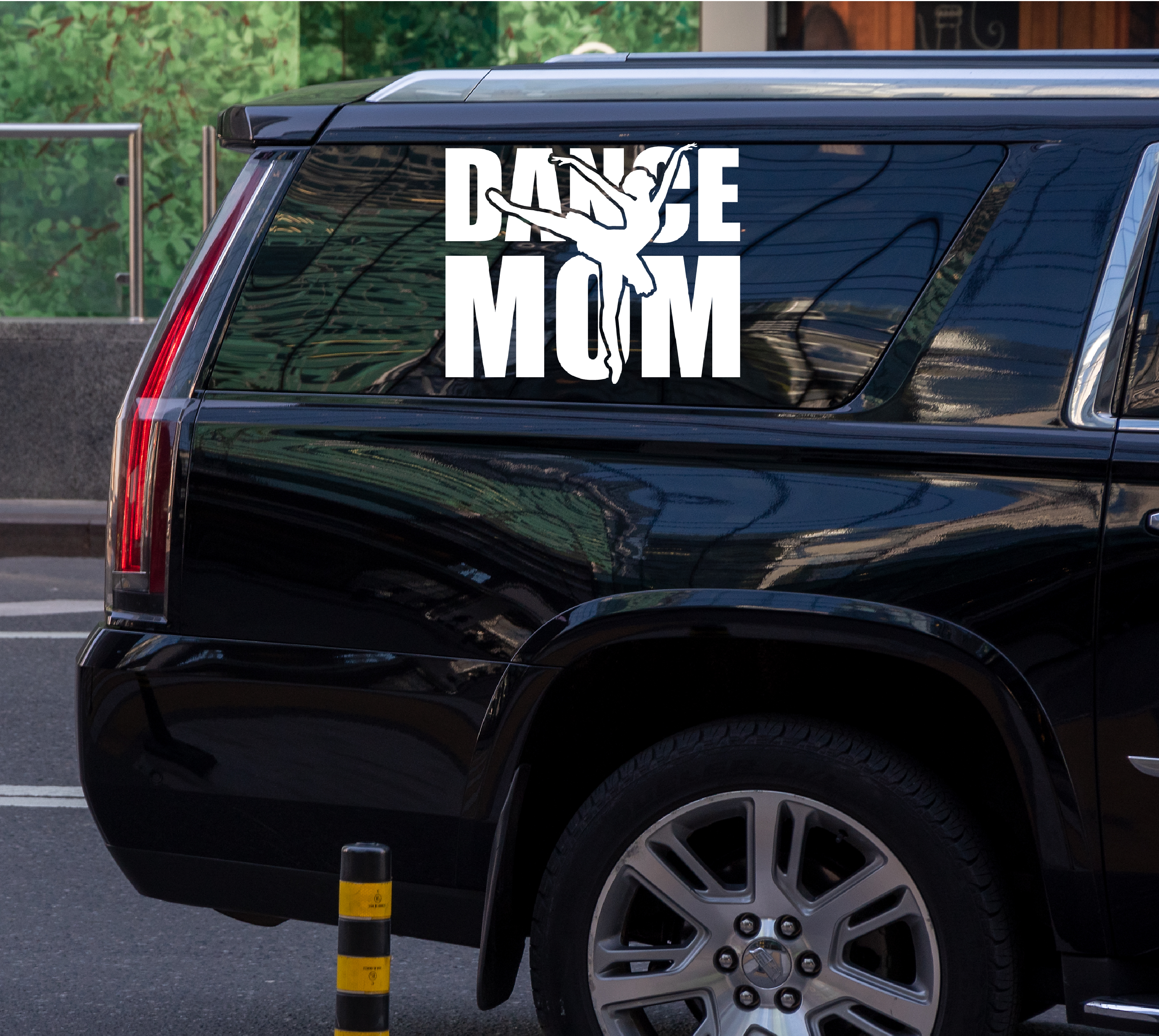 Sports Mom Car Window Sticker Daisie