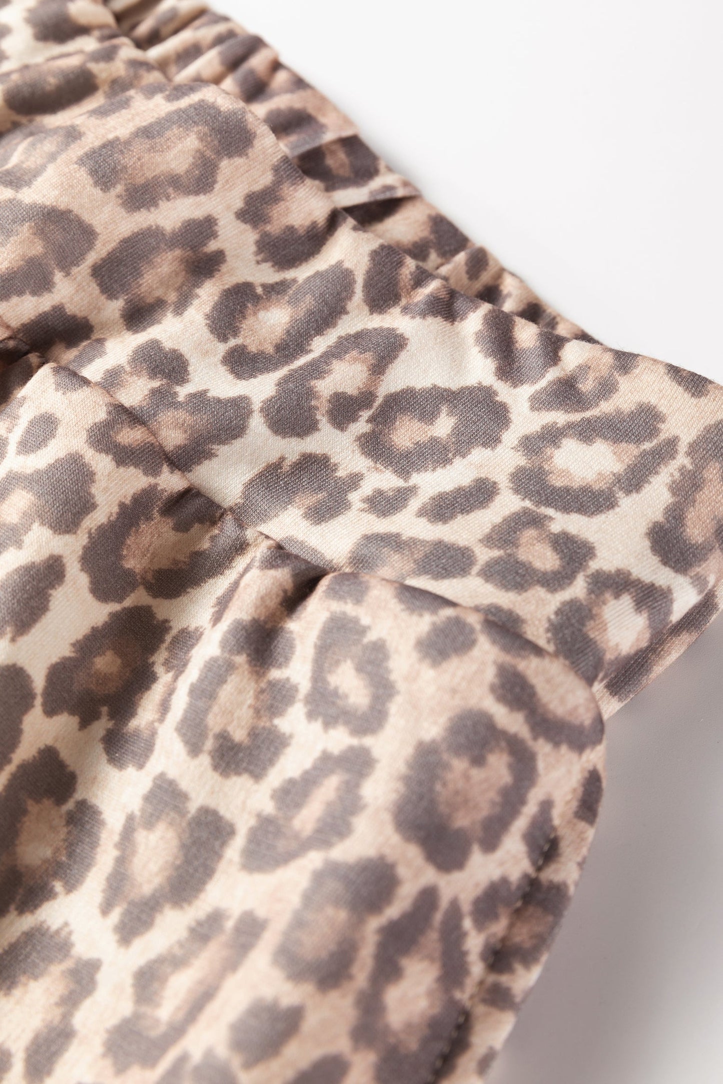 Leopard Print Pullover Mini Skirt Set Dear-Lover Dropshipping