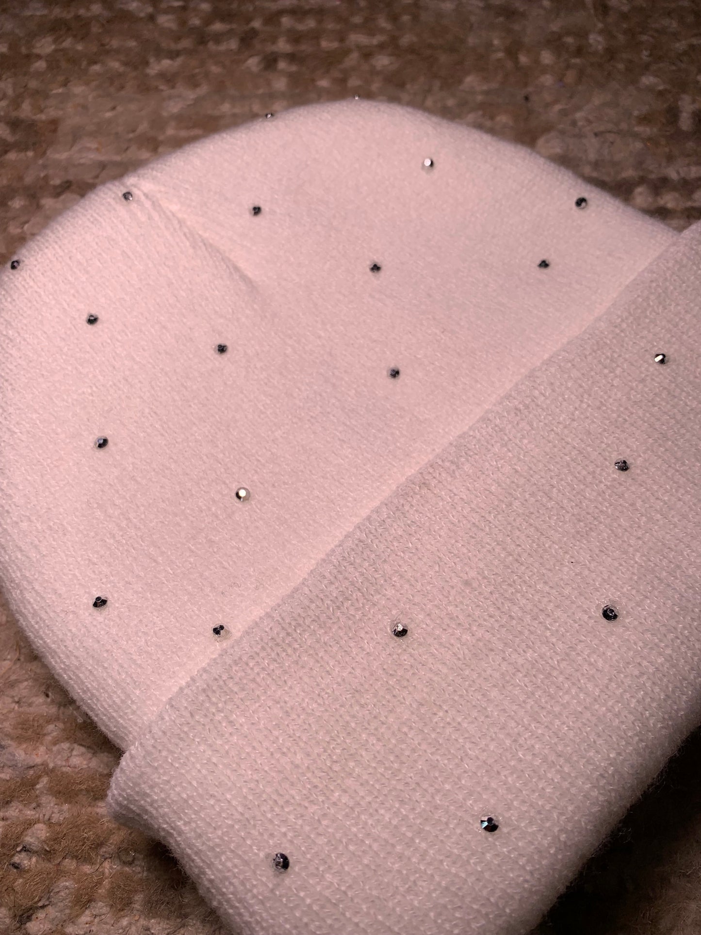 Cutie Rhinestone Beanie Daisie Boutique