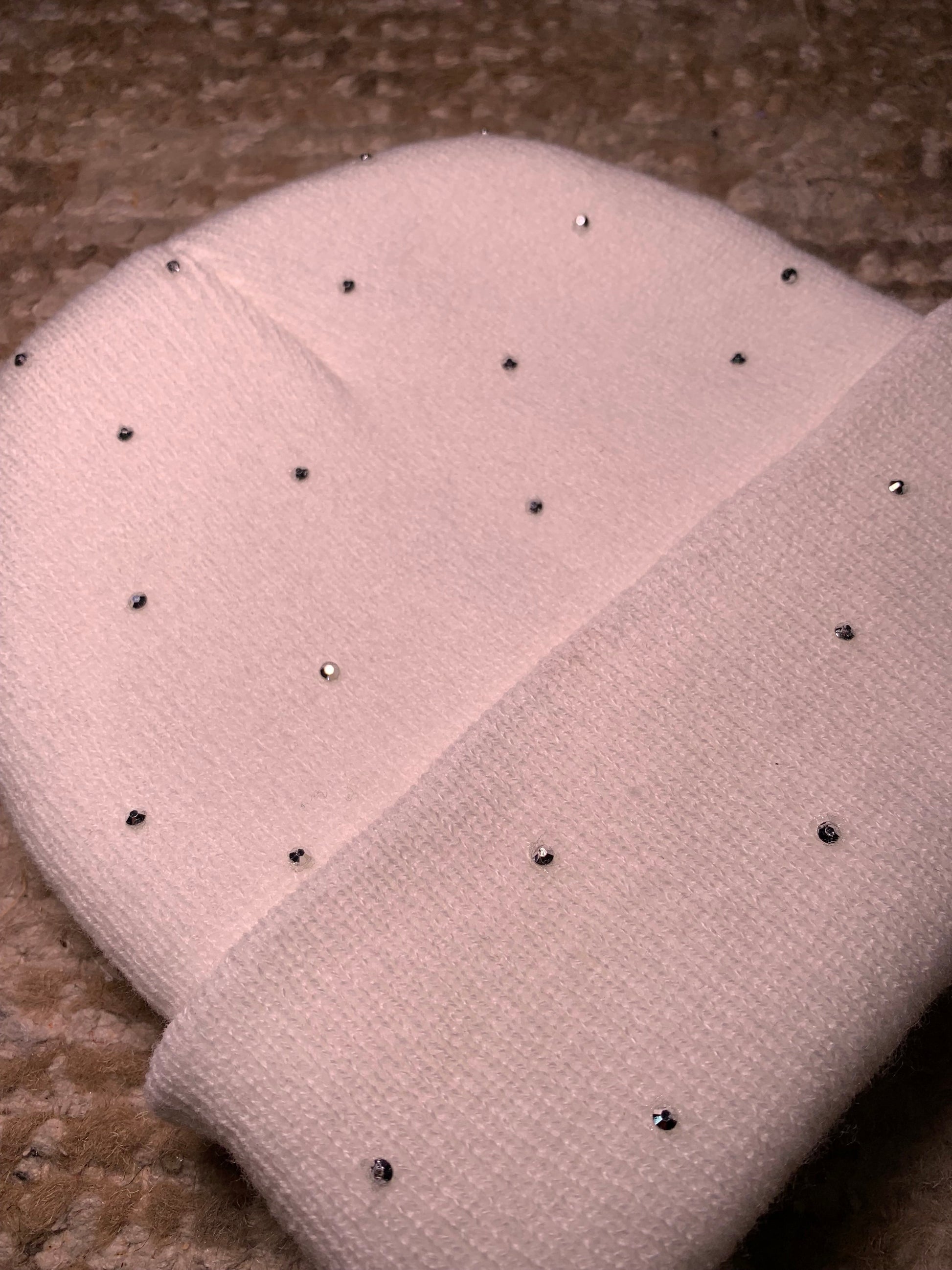 Cutie Rhinestone Beanie Daisie Boutique