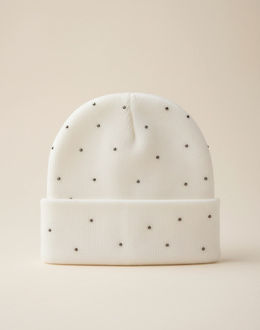 Cutie Rhinestone Beanie Daisie Boutique