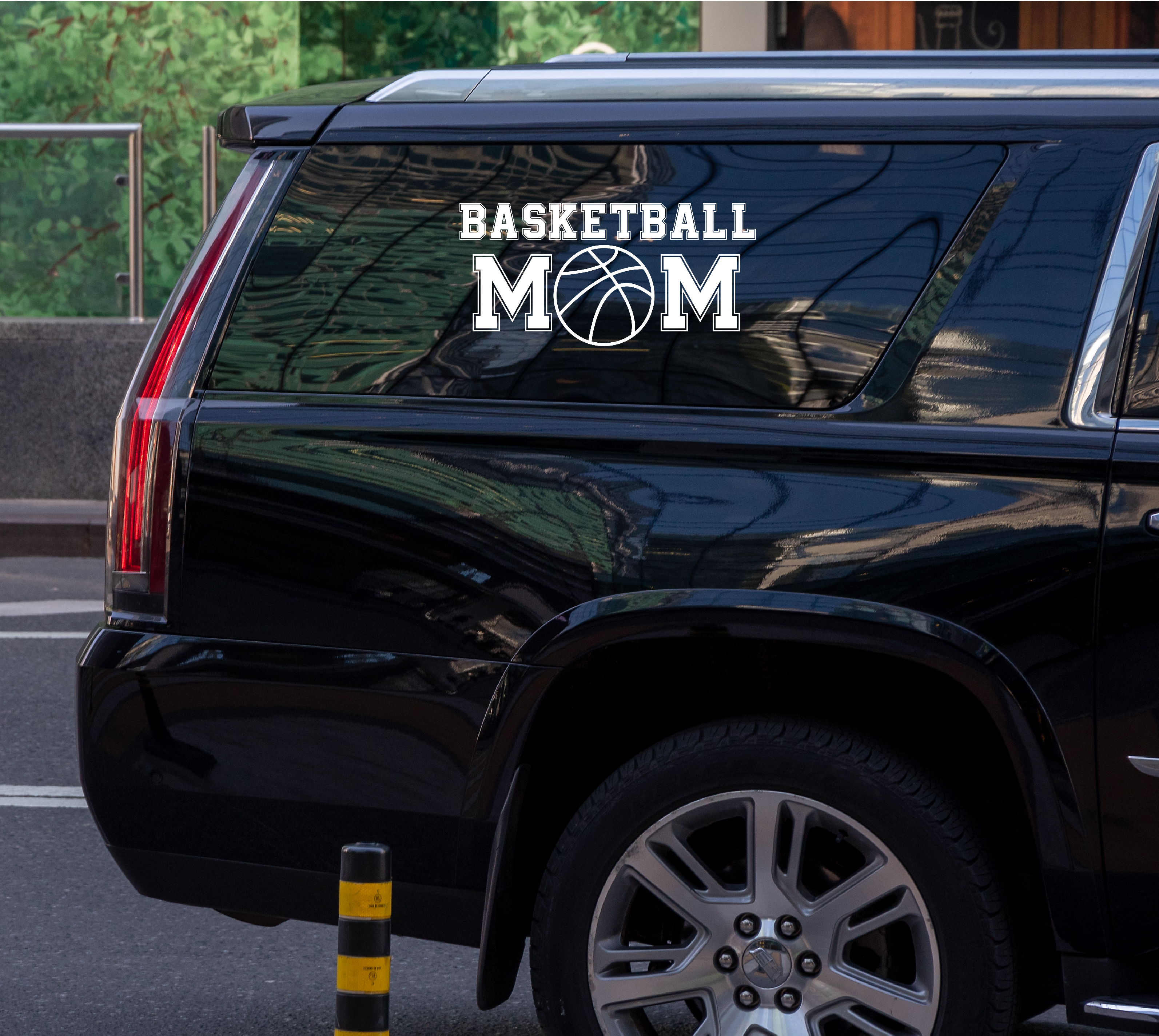 Sports Mom Car Window Sticker Daisie