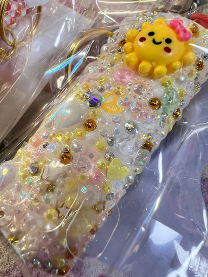 Handmade Cutie Freestyle "Junk" Charm Lighter Case — Aesthetic 3D Coquette Accessory for Round Bic Lighters