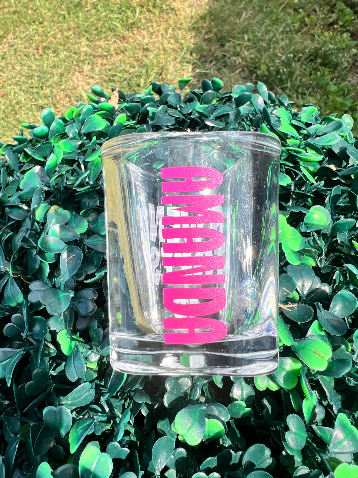Custom Shot Glass Set — Personalized Photo or Text | UV Print & Vinyl | Set of 6