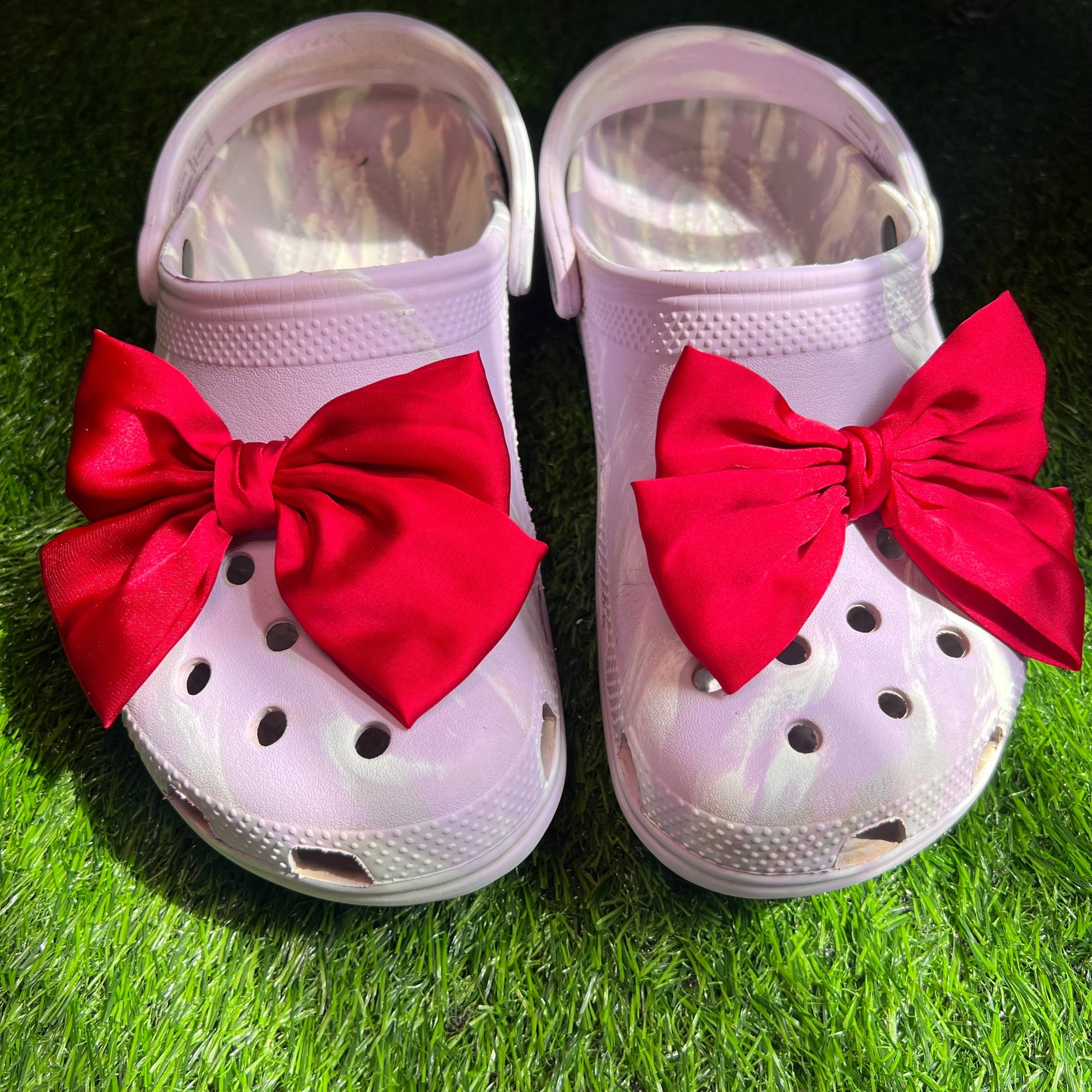 Giant Coquette Bow - Shoe Charm Set Daisie Boutique