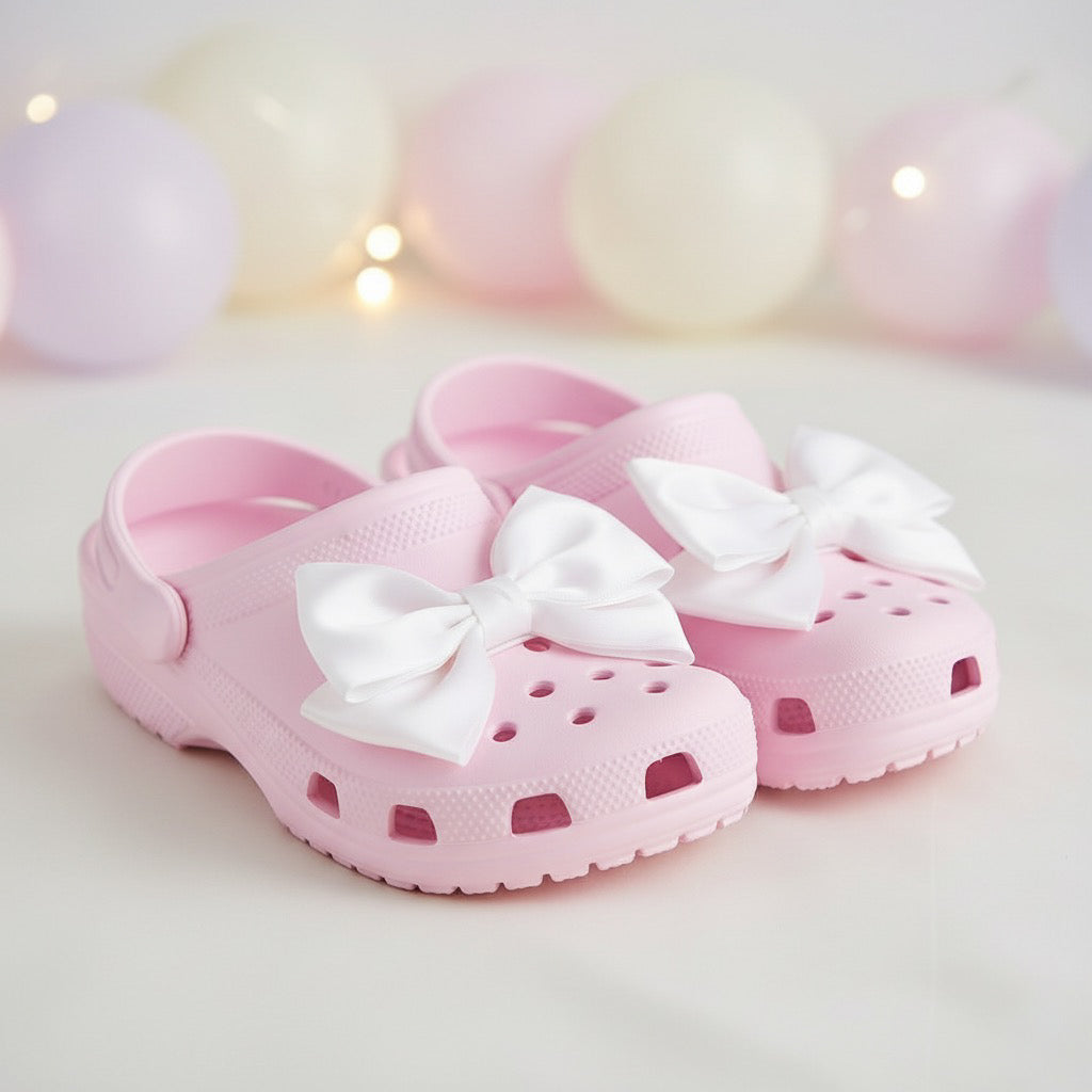 Cutie Giant Bow - Girly Shoe Charm Set Daisie Boutique
