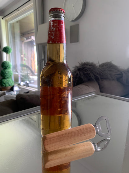 Wooden Handle Bottle Opener Daisie Boutique