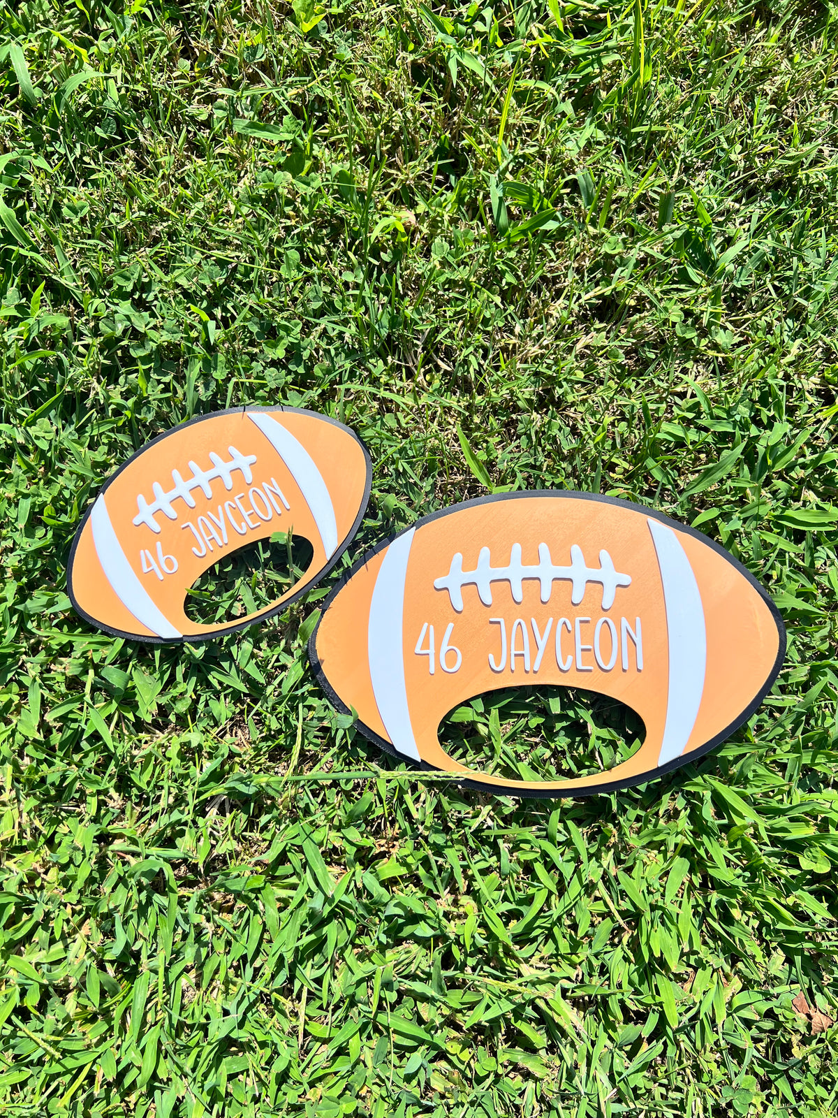 Custom Football Handheld Fan