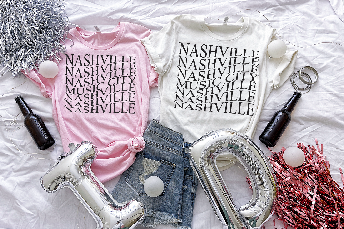 Music City Nashville UNISEX Cotton Tee Daisie Boutique