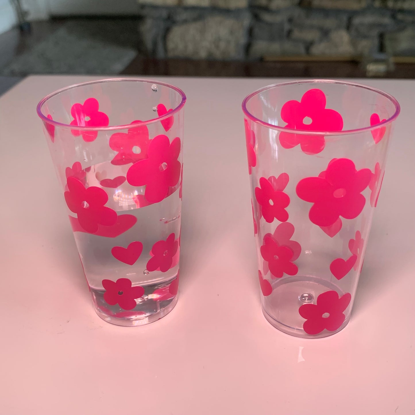 Daisy Plastic Shot Glass 2 Pack Daisie Boutique