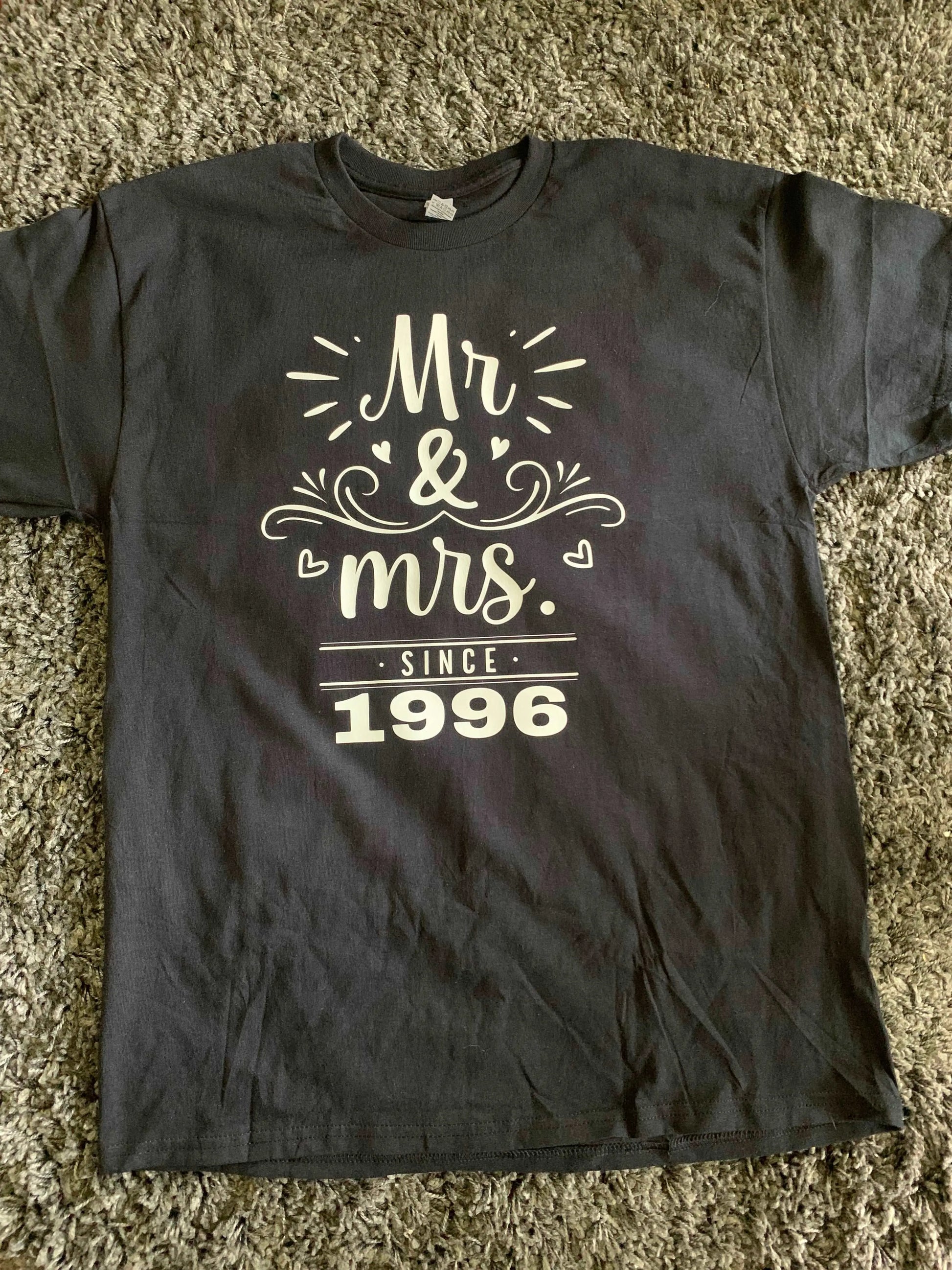 Mr & Mrs Since - Custom Shirt - Daisie Boutique