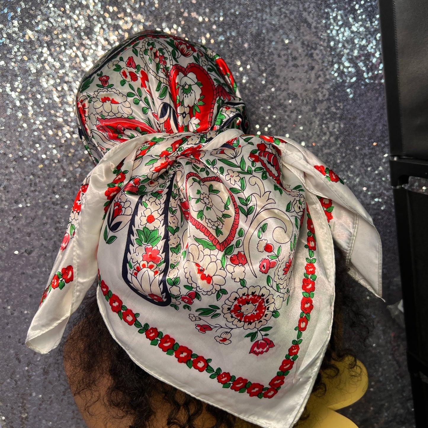 Paisley Print 35in Scarf Daisie Boutique