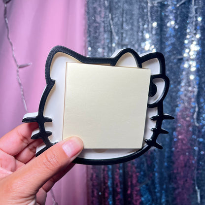 Cutie Kitty Sticky Notepad Holder Daisie Designs