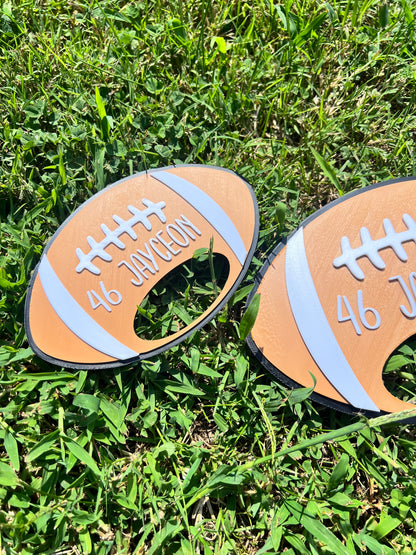 Custom Football Handheld Fan