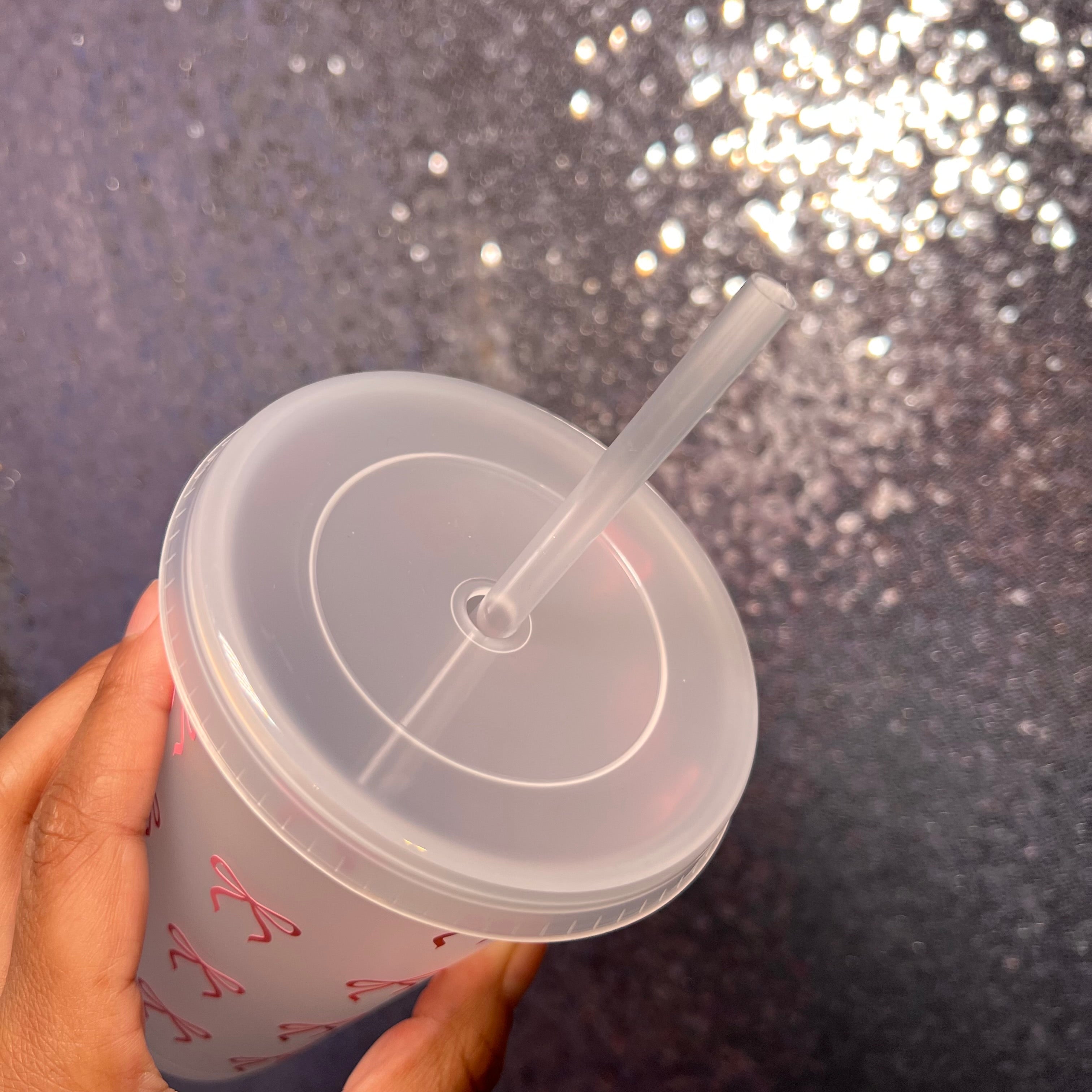 Cutie Bow - 24 Ounce Coquette Cold Cup