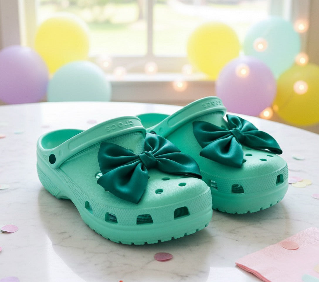 Cutie Giant Bow - Girly Shoe Charm Set Daisie Boutique