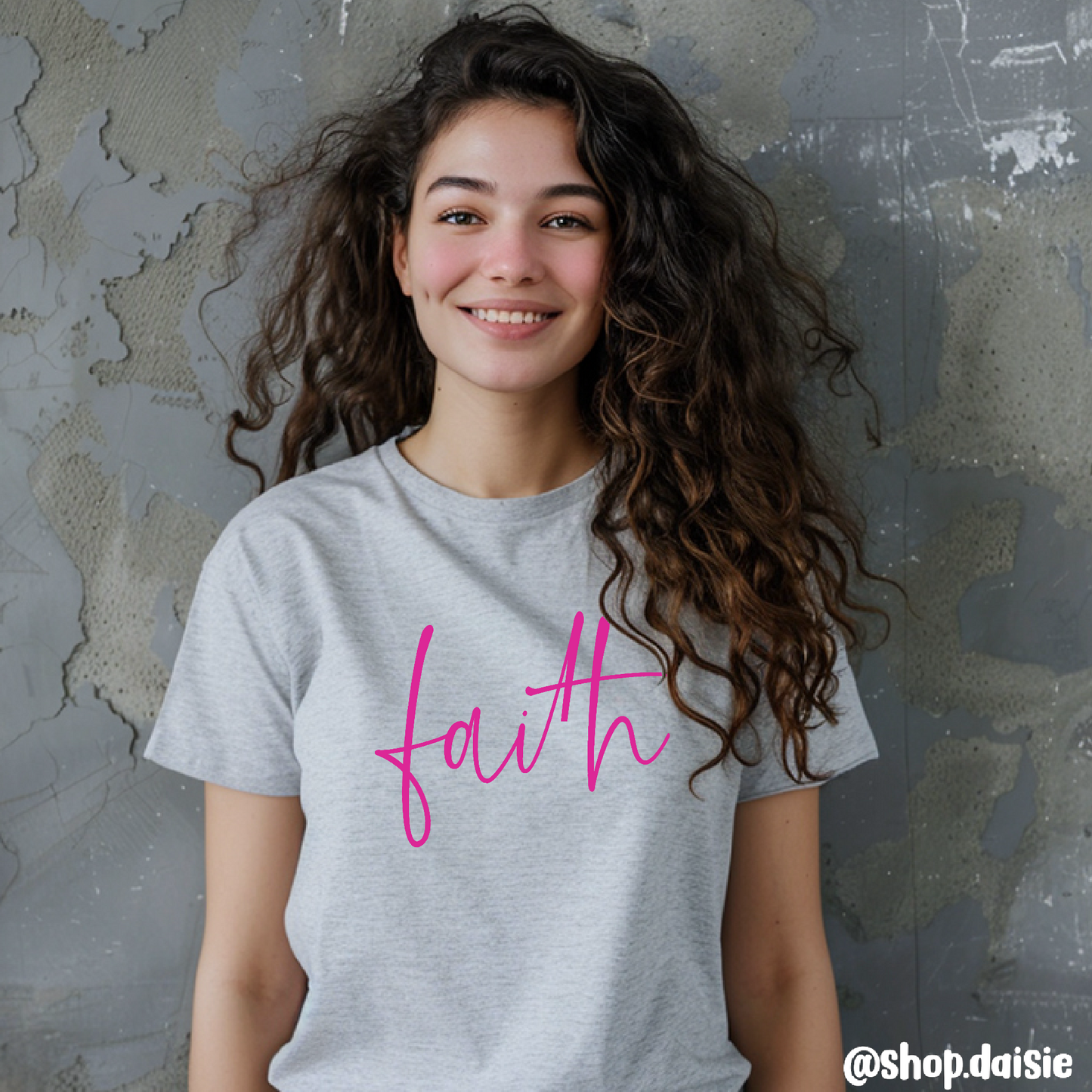 Faith Cotton T-Shirt Daisie Boutique