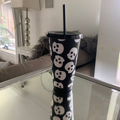 Skull 24 Oz. Cold Cup Daisie Boutique