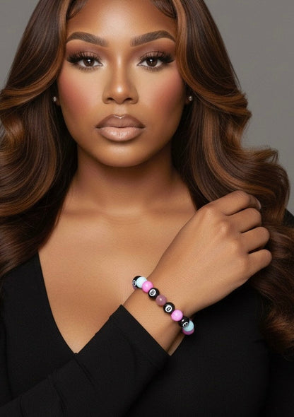 8-Bal Gal Beaded Bracelet Daisie Boutique