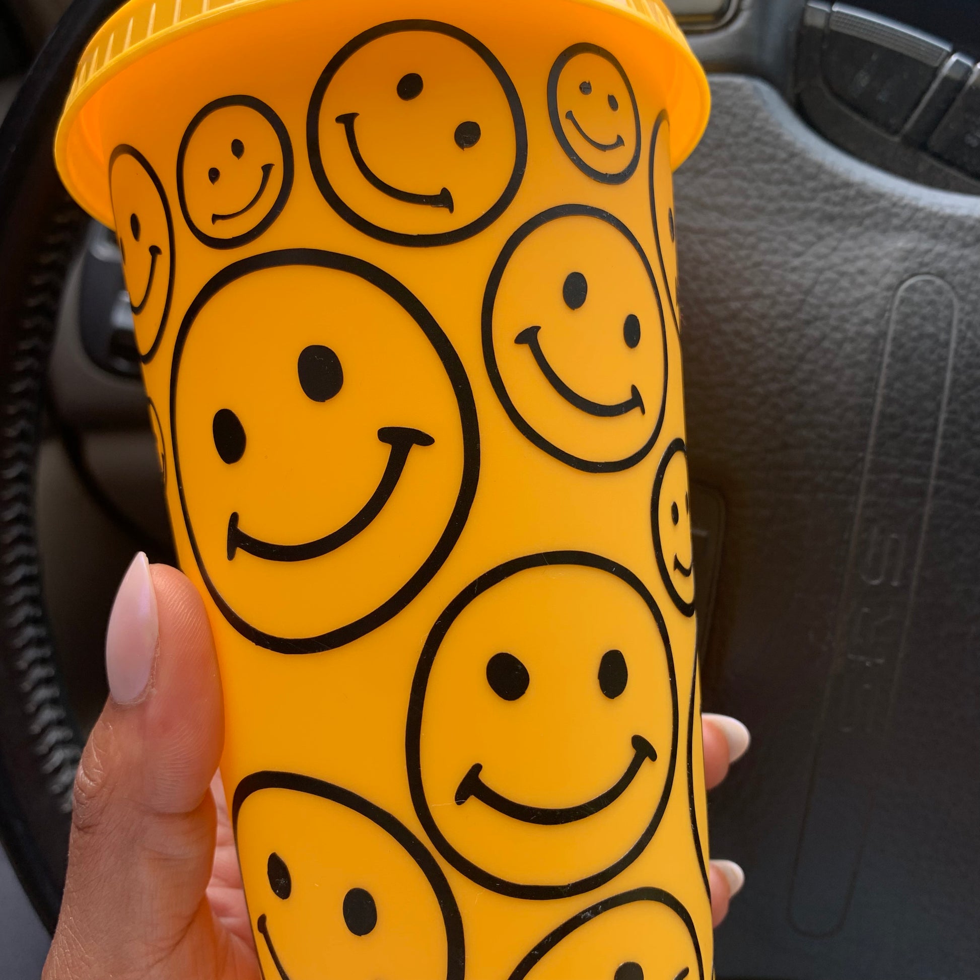 Smiley 24 Oz. Cold Cup Daisie Boutique